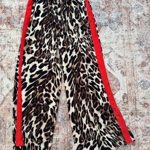 Q2 Leopard Print Skirt with Brown and Cream Tones